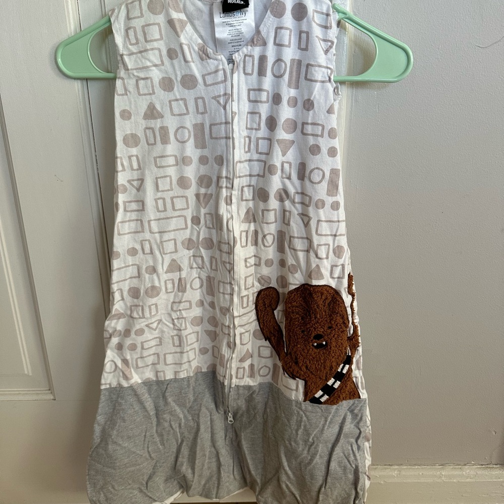 Lambs & Ivy baby Star Wars Wookiee baby sleep sack 6-12 months